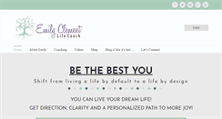 Desktop Screenshot of emilyclementlifecoach.com