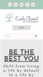 Mobile Screenshot of emilyclementlifecoach.com